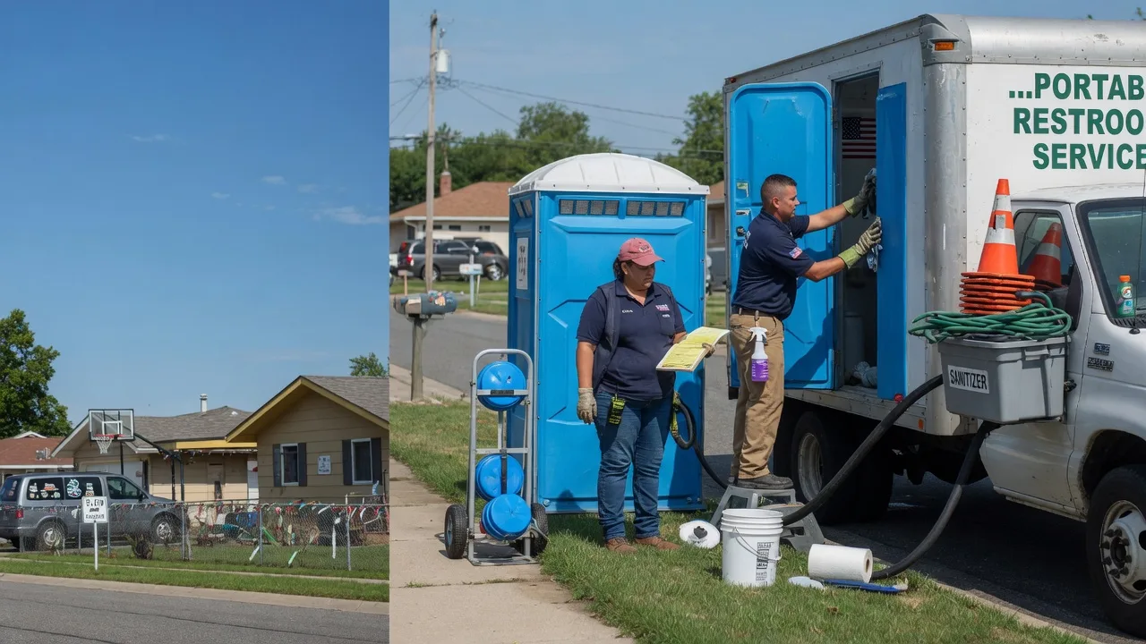 Portable Toilet Rental in Lebanon, IL near me